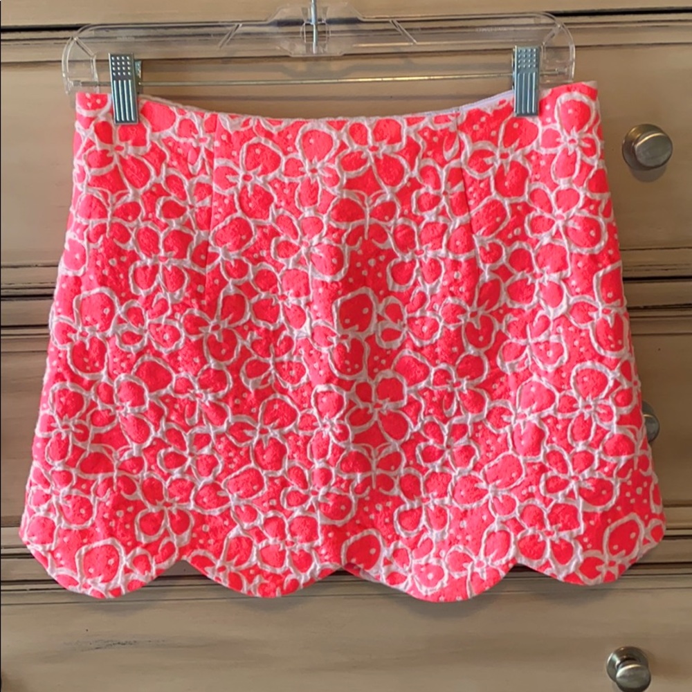 Lilly Pulitzer Scalloped Skirt